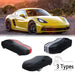 Custom-like fit stretchable fabric for sports cars and coupes