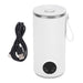 Electric Kettle 400ml Cordless Portable Fast Heating Stainless Steel for Travel and Outdoor Use - Convenient small appliance for boiling water on the go