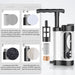 Chemical-free purification, no additional chemicals needed for safe drinking water