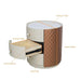 445x50cm (1732x1969 inches) Modern Round Nightstand Bedside Table, 2115kg (4663 lbs) Weight