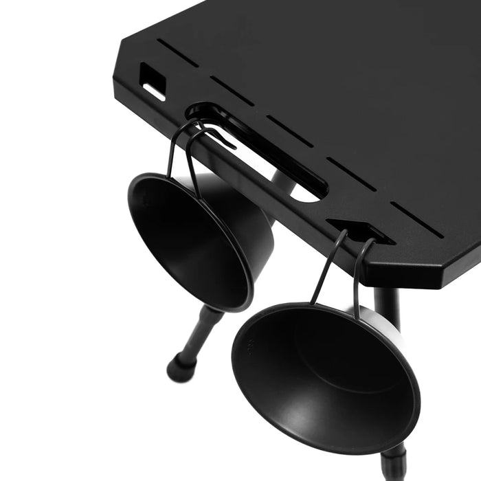 Portable Outdoor Picnic Table, Waterproof Aluminium Alloy Build