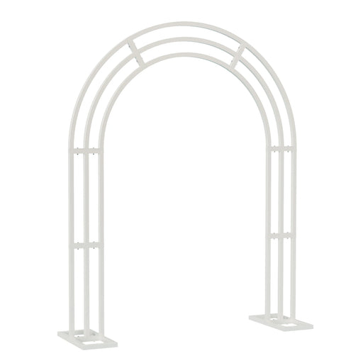 Large-White-Metal-Wedding-Balloon-Arch-Stand-200x60x260cm-Bridal-Garden-Backdrop