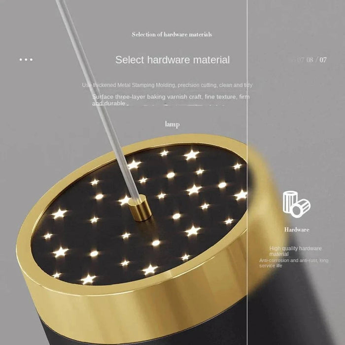 Sophisticated Modern Chandelier with Energy-Efficient LED Bulbs