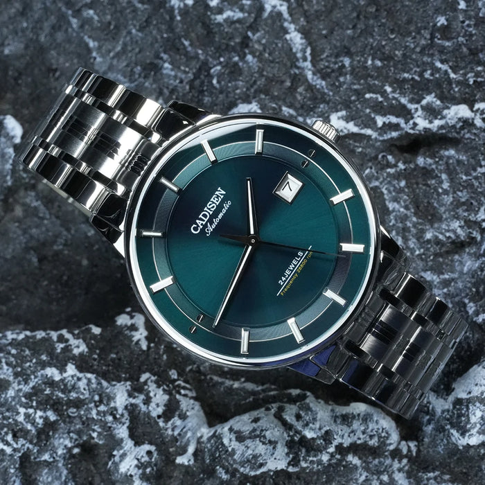 Stainless Steel Automatic Watch with Sapphire Crystal Glass