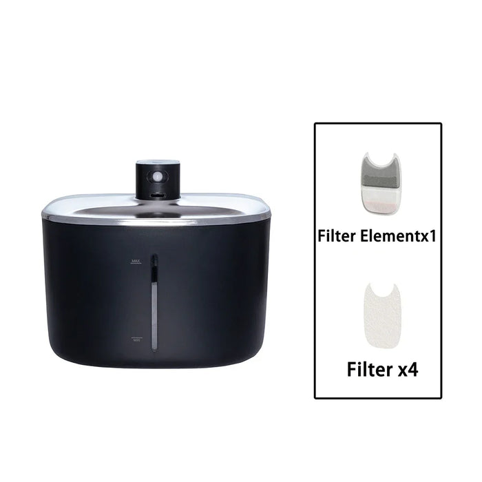 Stainless Steel Smart Pet Water Dispenser – 4L Capacity