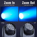 300W RGBW DMX512 LED Moving Head Light 4-in-1 DJ Disco Party Light in action at a club event