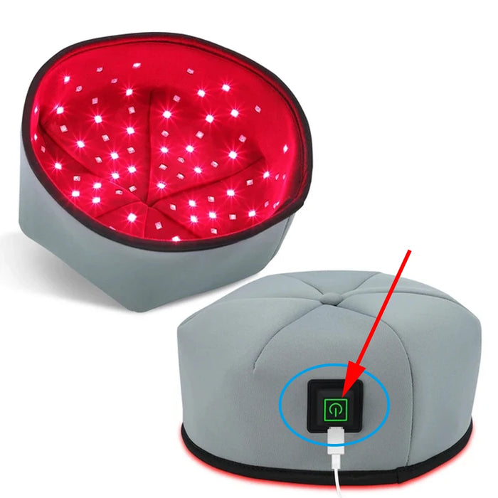 Deep penetration for effective follicle stimulation with 120 LED light beads