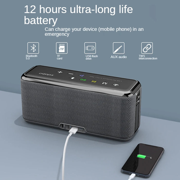 TWS Bluetooth Speaker with Subwoofer, 20000mAh, 100W Output