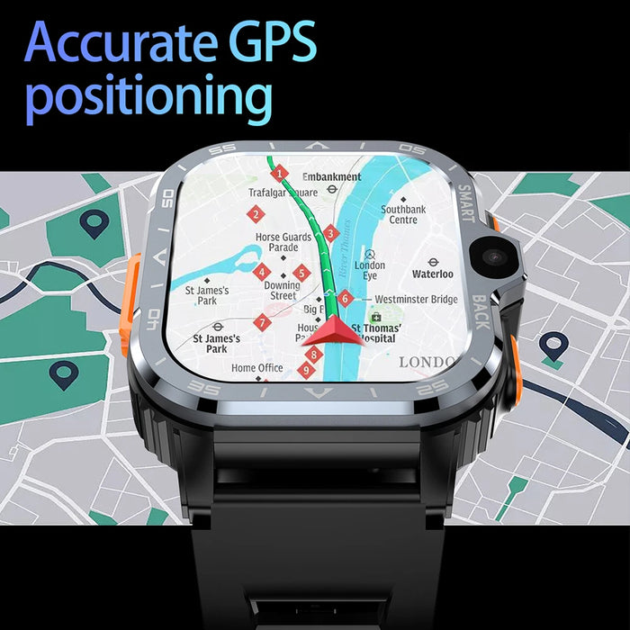 2G RAM 16G ROM Android Smart Watch with GPS, Dual Camera, NFC, 4G SIM & WiFi