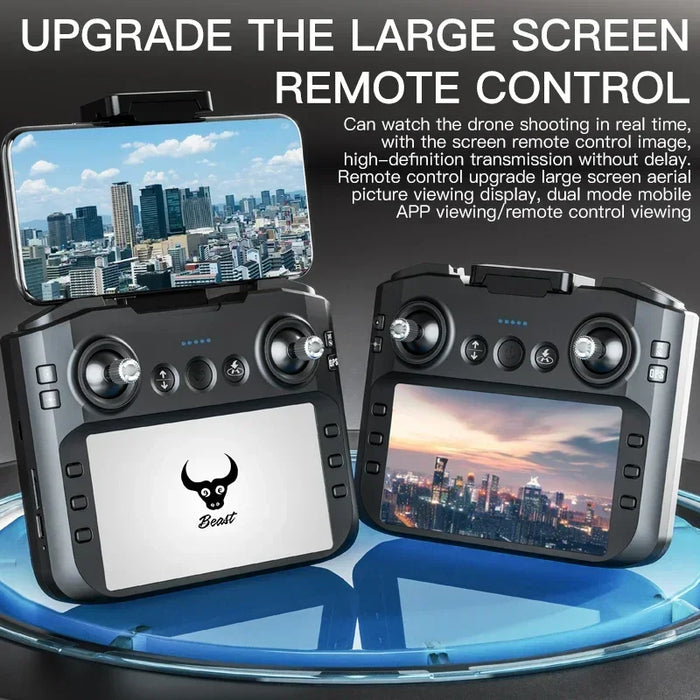 Remote Control 4K Drone with Screen and Foldable Design