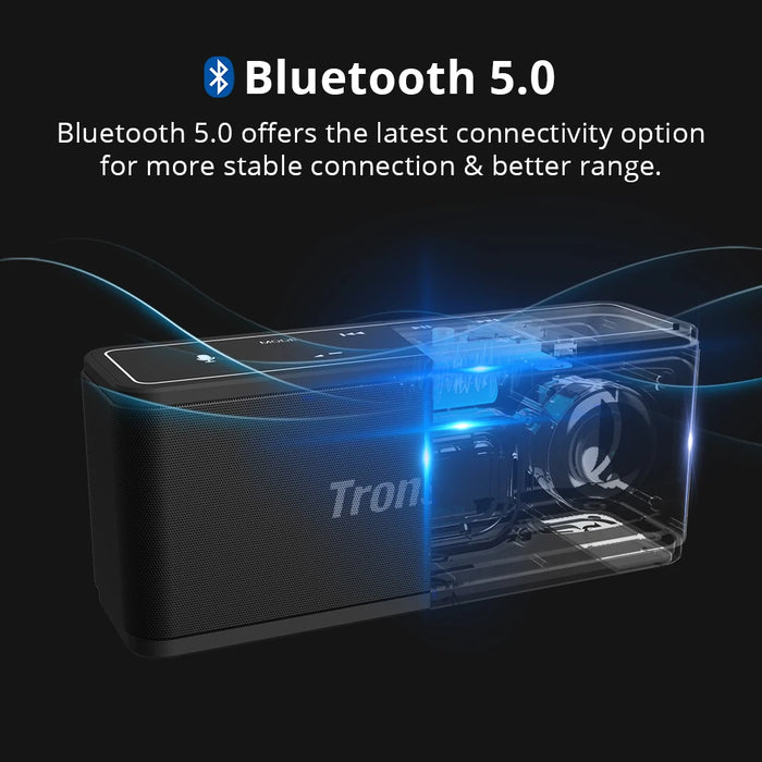 Waterproof Wireless Speaker with NFC and Voice Assistant