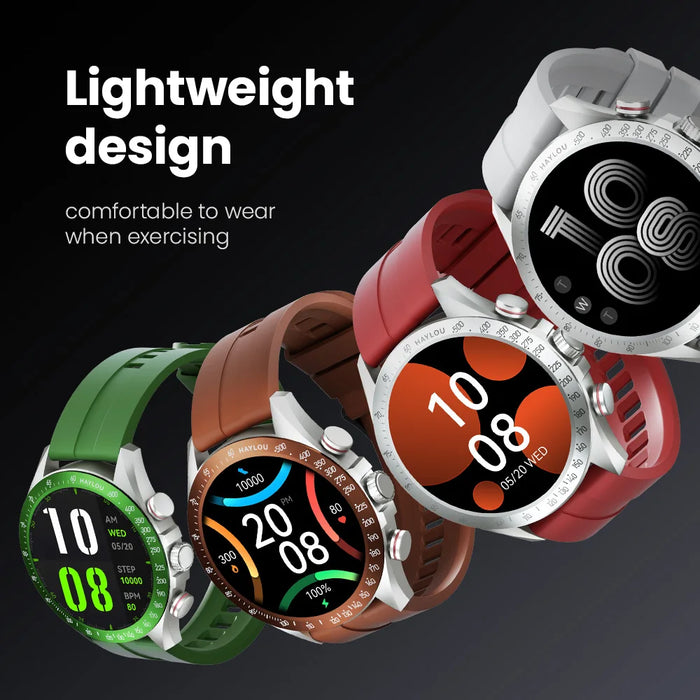 Solar Pro Smartwatch Brown