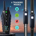 Long-range remote for off-leash training up to 1000m