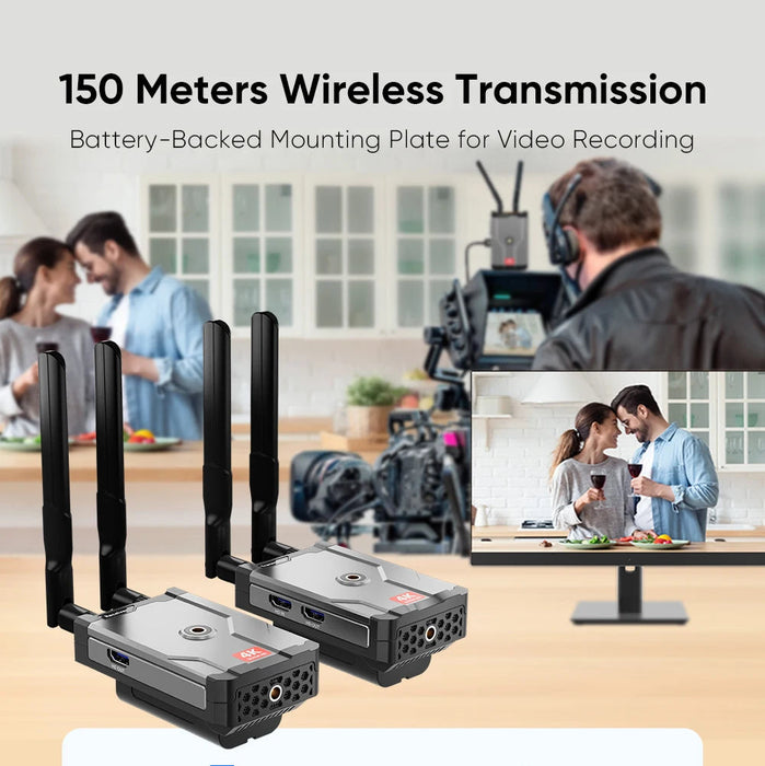 4K Wireless HDMI Extender for Outdoor Streaming