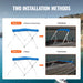 Durable 900D marine-grade polyester canopy with UV50+ protection and rust-resistant aluminum alloy frame
