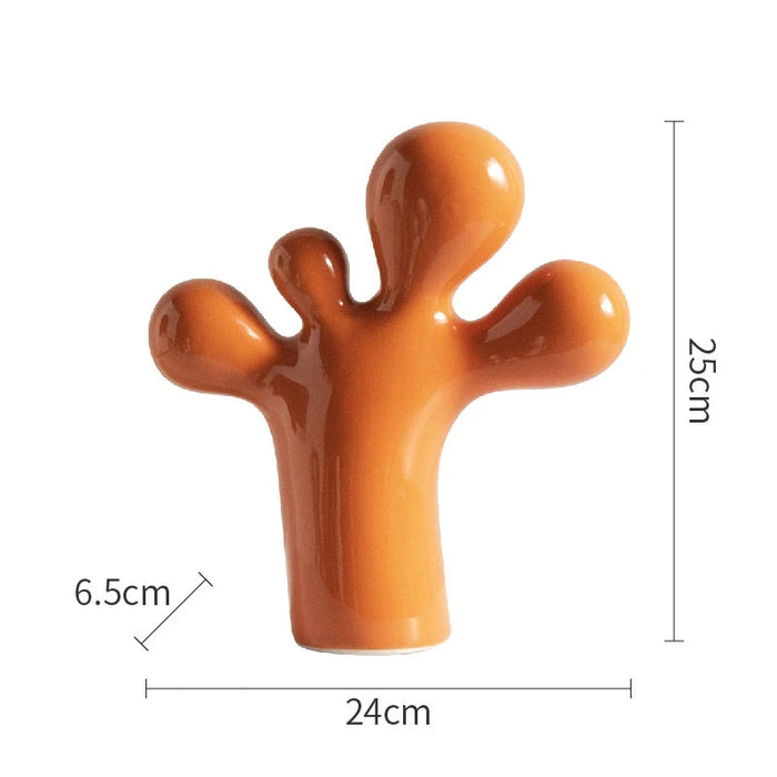 Modern Resin Foot Shape Table Decoration - Abstract Style