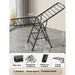 Space-saving solution for homes, balconies, and laundry rooms
