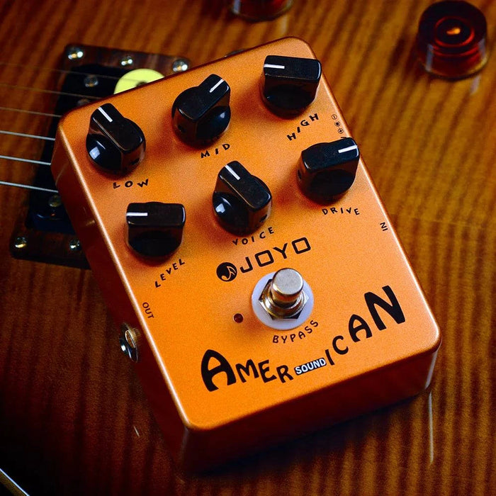 Overdrive Guitar Effects Pedal with Amplifier Simulation for JF-14 with adapter