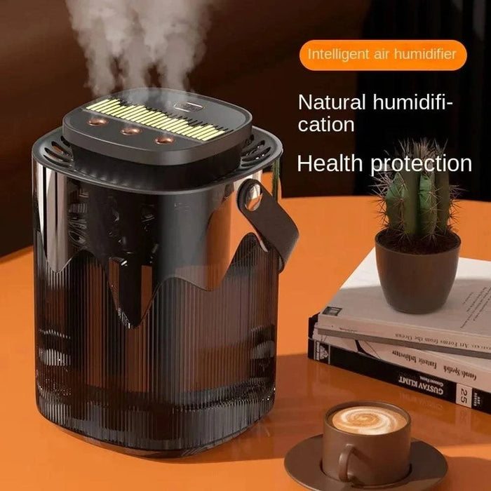 Large Capacity USB Humidifier with Ambience Light and Mute Function for Bedroom - FLUXA