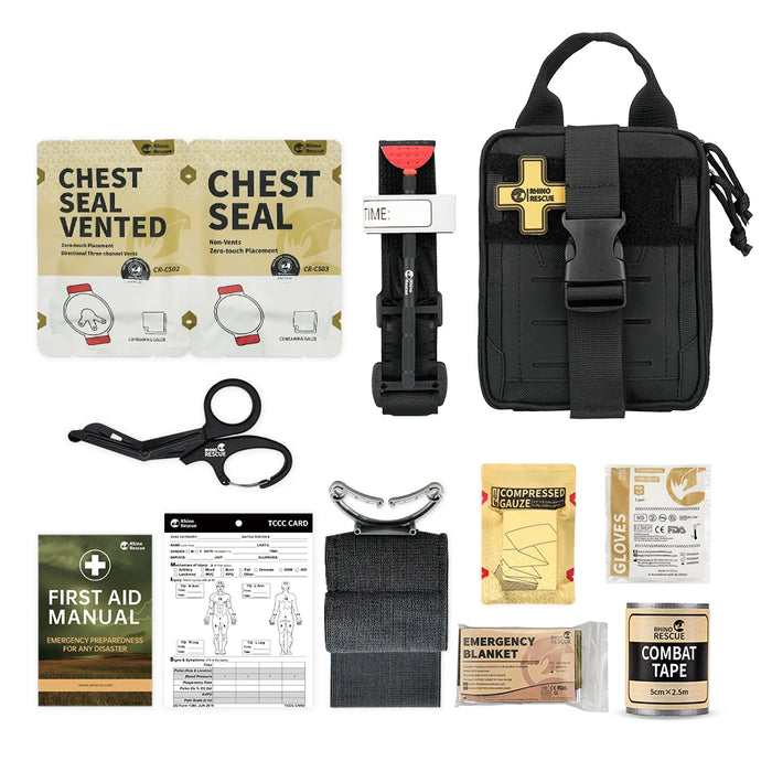 Compact and Reliable First Aid Kit for Emergency Responders and Military Personnel