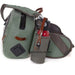 Green TPU waterproof floating dry waist bag for fishing and outdoor activities
