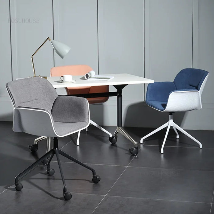 Aluminum Alloy Office Chair, Rotatable, 2-Color Options