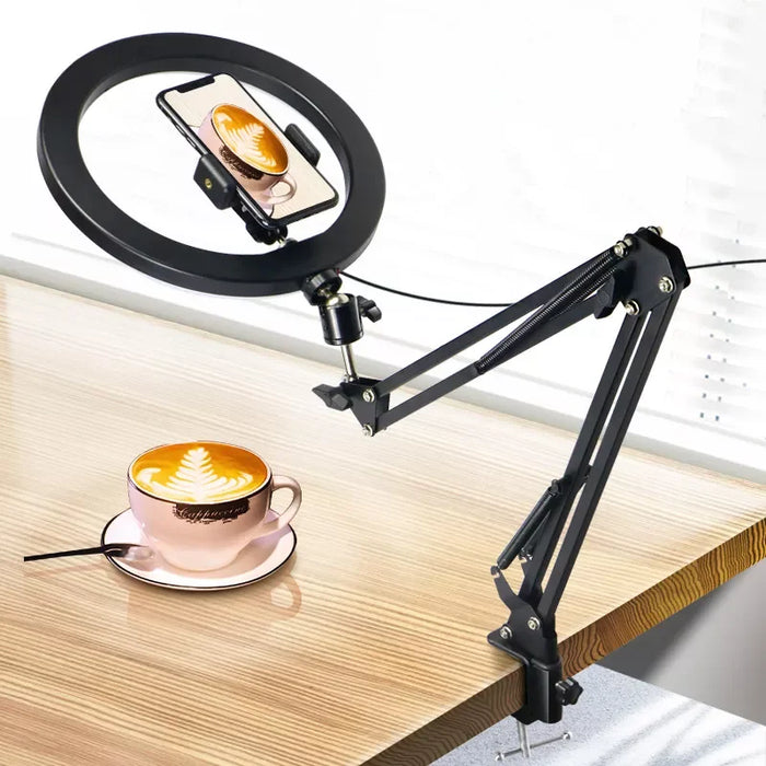 10-inch LED Selfie Ring Light with Adjustable Stand
