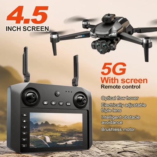 Close-up view of the 4K HD adjustable camera capturing high-resolution images