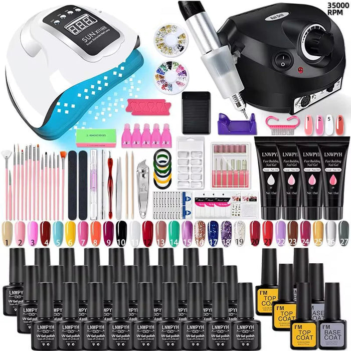 Electric nail drill for professional-quality shaping and finishing