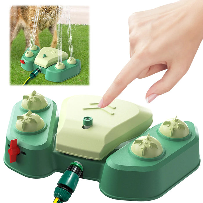 Interactive Dog Sprinkler Fountain, Summer Outdoor Toy