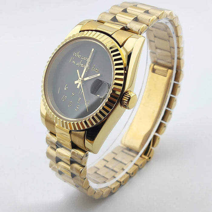 Stainless Steel Men’s Watch with NH35 Movement