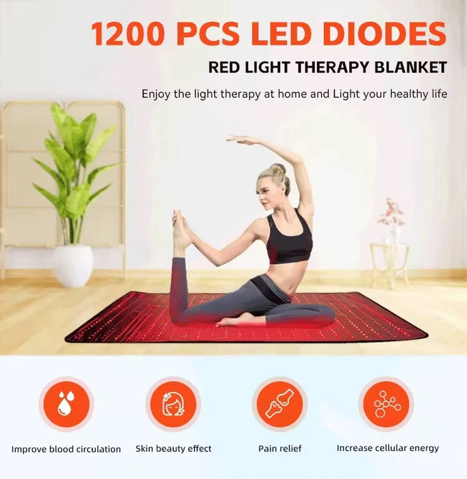 Infrared Red Light Yoga Mat for Whole Body