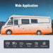 Quiet and low-noise operation with advanced combustion technology