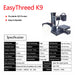 Mini 3D Printer Easy to Use for FDM TPU PLA 175mm AU Plug