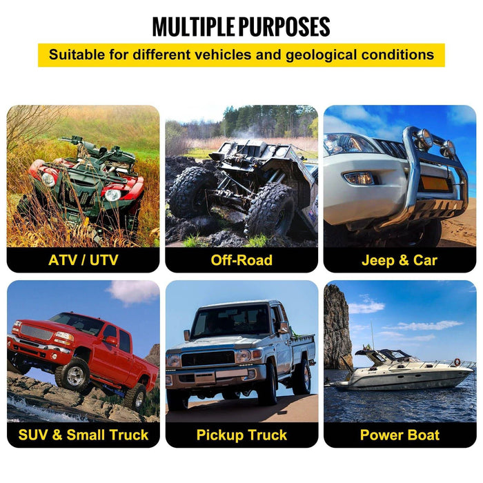 Double Braided Nylon Tow Rope for Off-Road Adventures