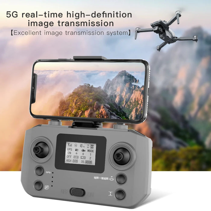 4K GPS Drone with 3-Axis Gimbal and Dual Camera
