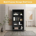 Shelf cover with front zipper, Velcro straps, and roll-up front panel for easy access