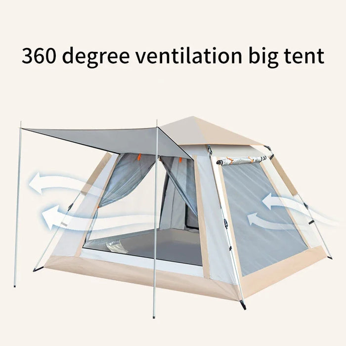 4-6 People Waterproof Instant Setup Tent for Outdoors