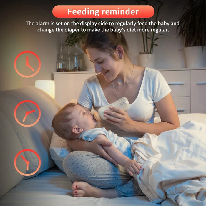 Two-way audio to speak and soothe the baby remotely