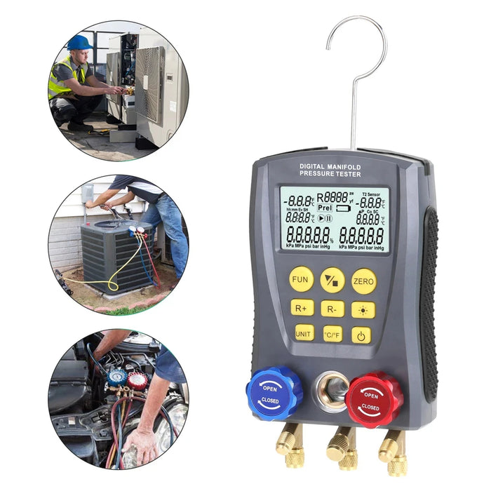 Leak Detection and Vacuum Percentage Measurement for HVAC Professionals