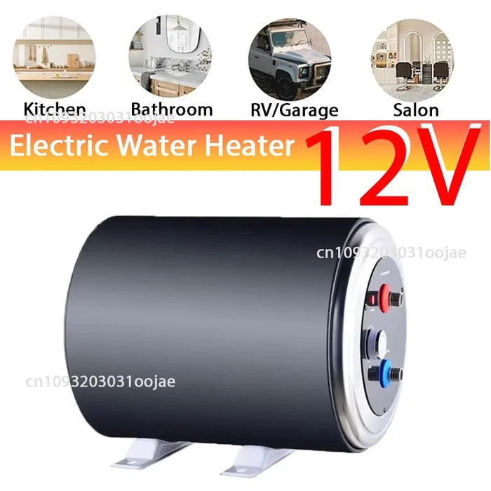 12V Electric Water Heater for RV, Shower, and Kitchen