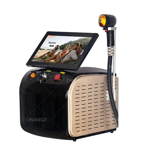 Newest 3000W Portable Diode Hair Removal Machine 755nm 808nm 1064nm Painless Permanent Device hair removal machine with triple wavelength diode laser technology