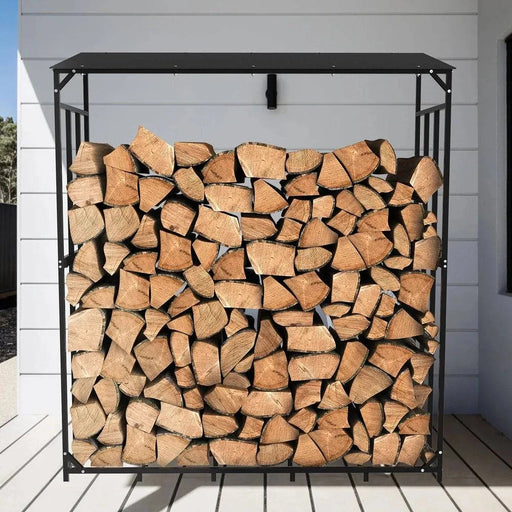 Elevated Design Firewood Rack keeps firewood 7 cm off the ground