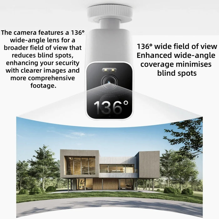 Outdoor Security Camera 2.5K HD Night Vision