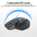 Advanced laser sensor for precise tracking on most surfaces