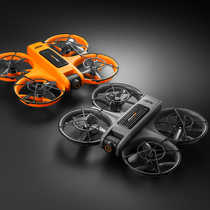 Foldable 8K Drone with Display and 3 Batteries Gray