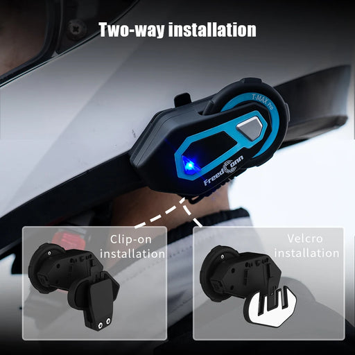Two T-MAX PRO Bluetooth Kits with Microphone and Earphone Sets