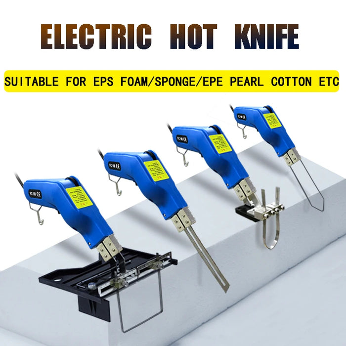 Styrofoam Cutting Tool – Electric Foam Knife, 25cm Blade 200W with two blade