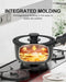 Versatile cookware suitable for all cooking surfaces, including induction