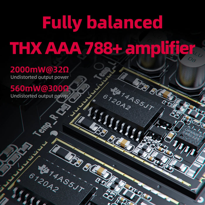 Balanced HiFi Desktop DAC Headphone Amplifier